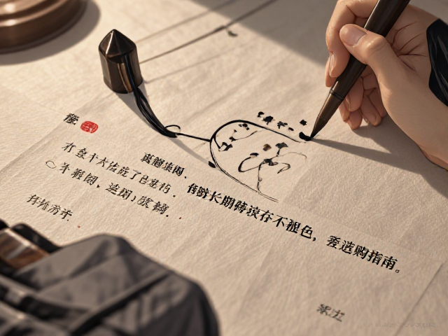 中性胶墨用于书法创作,长期保存不褪色技巧与选购指南