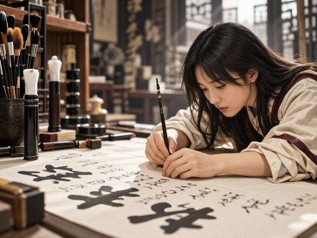 中性胶墨适合书法创作吗？根据纸张特性选对墨，效果更佳