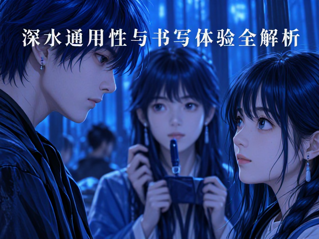 中性胶墨钢笔兼容吗？深蓝墨水通用性与书写体验全解析