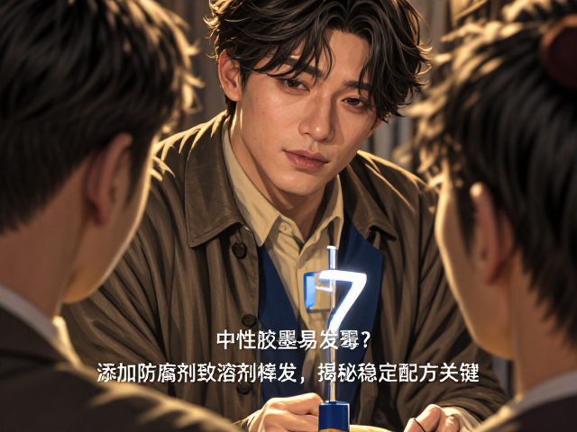 中性胶墨易发霉?添加防腐剂致溶剂挥发,揭秘稳定配方关键