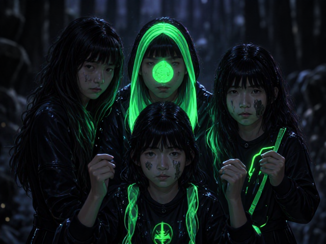 揭秘儿童夜光黑色绘画色,荧光黑颜料效果与选购避坑指南