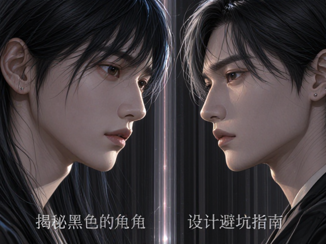 揭秘黑色与透明色的色相角差异，设计避坑指南