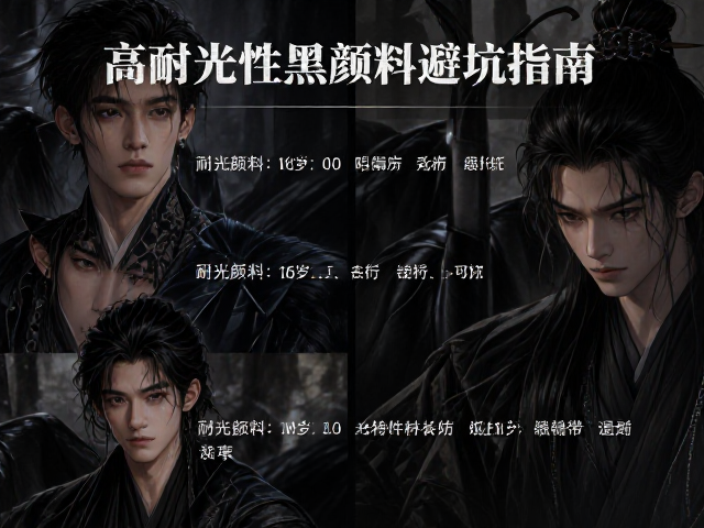 黑色艺术创作怎么选耐光颜料？高耐光性黑颜料避坑指南