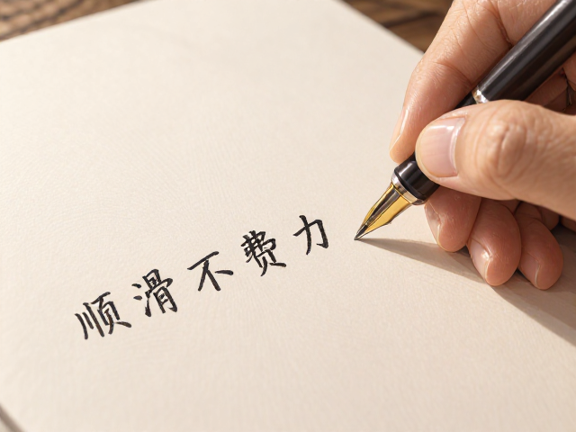 钢珠笔书写角度与阻尼感,如何选一支顺滑不费力的笔