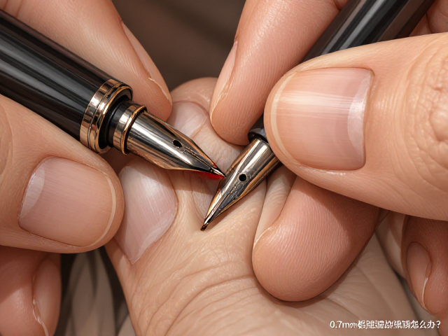 0.7mm粗尖钢笔漏墨污染怎么办?钢珠笔尖故障排查指南