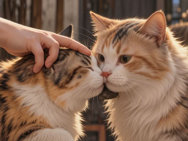 猫咪主动蹭头求摸?揭秘高温顺性格与温和互动的亲密信号