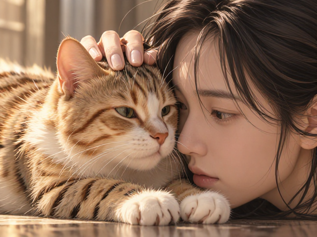 猫咪主动蹭头求摸?揭秘高温顺性格与温和互动的亲密信号