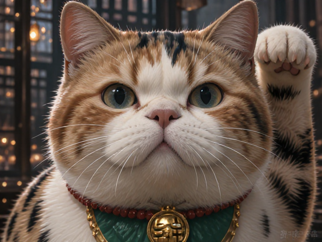 短鼻扁脸招财猫,独特配色繁育指南与吉祥寓意解析
