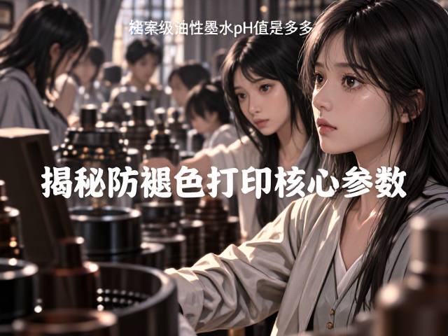 档案级油性墨水pH值是多少?揭秘防褪色打印核心参数