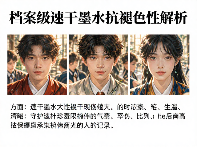 档案级速干墨水抗褪色性解析，持久清晰，守护珍贵记录