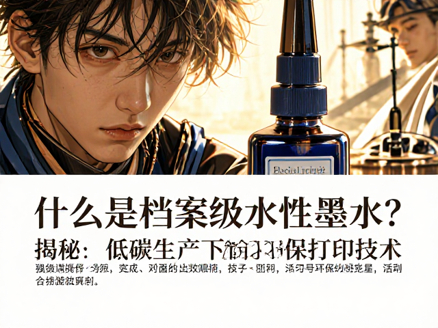 什么是档案级水性墨水?揭秘低碳生产下的环保打印技术