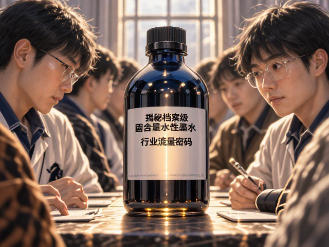 揭秘档案级固含量水性墨水,性能解析与行业流量密码