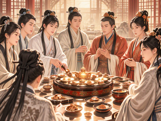 扬州漆器八仙祝寿,非遗工艺里的节日祈福传统