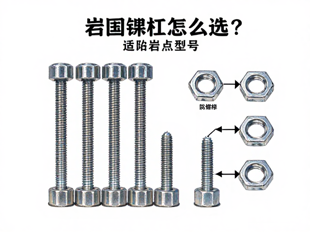 攀岩固定螺栓怎么选?适配岩点型号与防松螺母全攻略