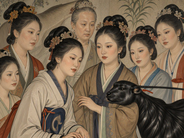 古代蜡彩与坦培拉渊源,动物造型夸张的平面到立体尝试
