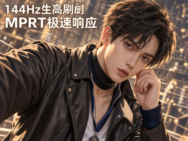 144Hz原生高刷，MPRT极速响应，打造FPS游戏优先的流畅体验