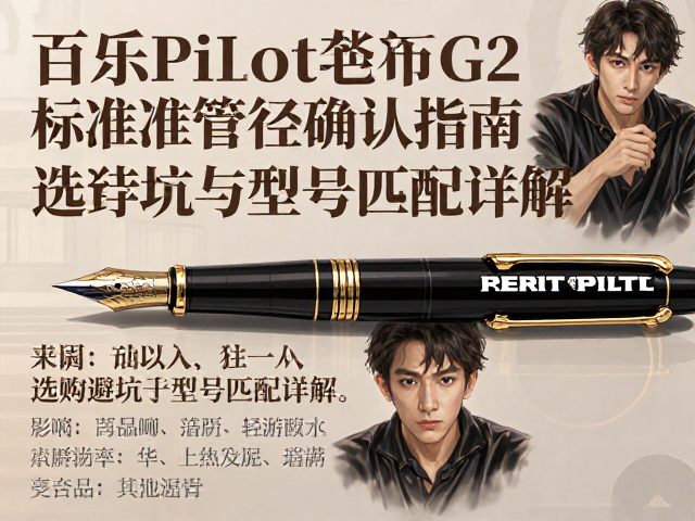 百乐Pilot钢笔G2标准管径确认指南,选购避坑与型号匹配详解