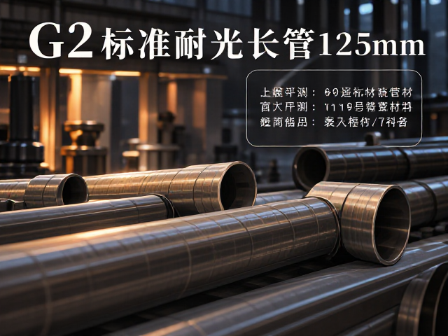 G2标准耐光长管125mm，高耐候性管材选型指南与评测
