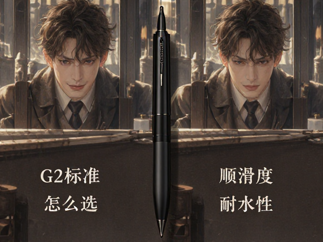 G2标准中性笔怎么选?看笔尖顺滑度与耐水性,实测推荐