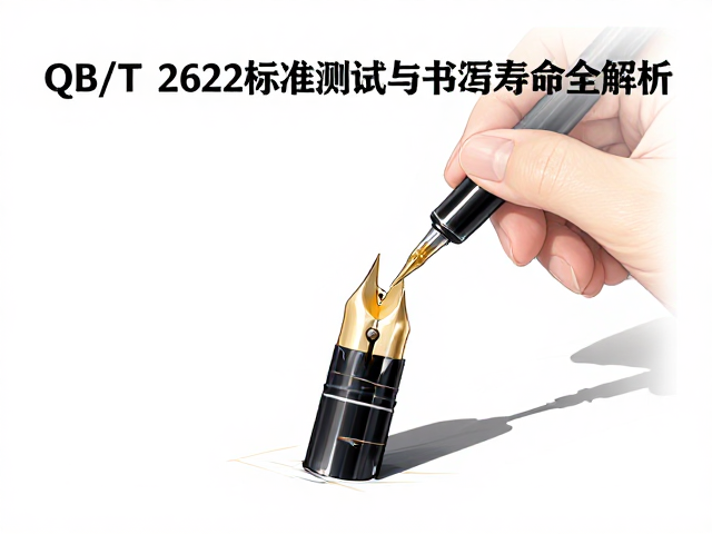 QB/T 2622标准,0.5mm笔尖磨损测试与书写寿命全解析