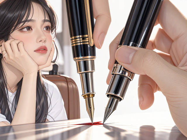 笔尖分叉修复，0.5mm钢笔直立存放能防分叉吗？