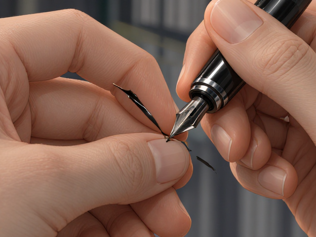 0.5mm钢笔拔旧芯换墨,墨水干涸堵塞怎么彻底清洗疏通