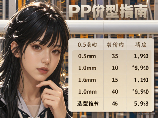 0.5mm与1.0mmPP塑料管区别、选型指南及价格对比