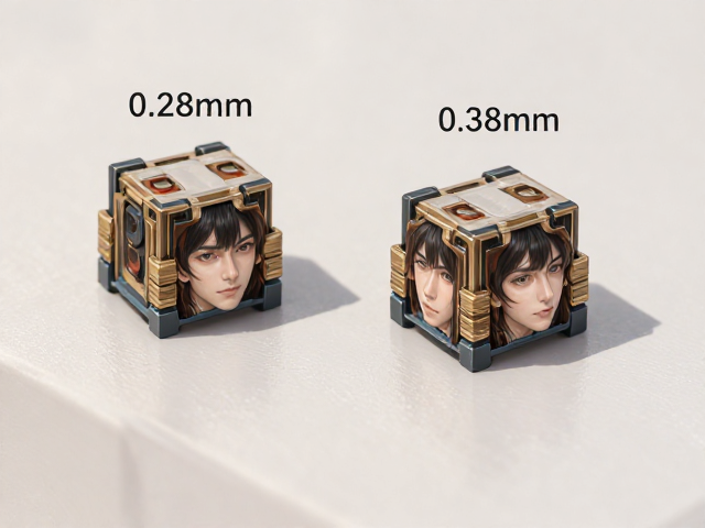 0.28mm与0.38mm键盘轴对比，阻尼感适中哪款更跟手？