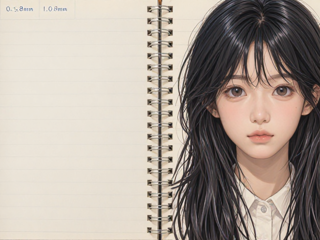 0.28mm与1.0mm学生作业本厚度对比,哪种更护眼防透墨?