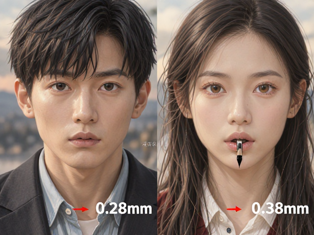 0.28mm与0.38mm笔尖差异,为何细笔尖更容易漏墨?