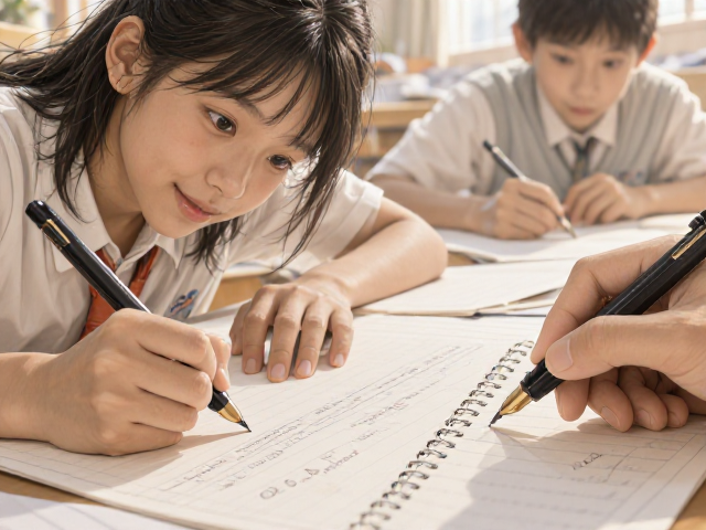 G2标准学生笔记书写指南,笔尖清洁与书写流畅度优化