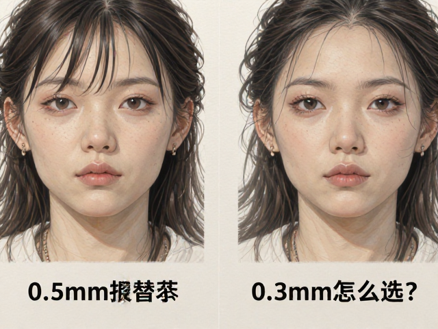 0.5mm子弹头替芯和0.3mm怎么选?对比评测与购买建议