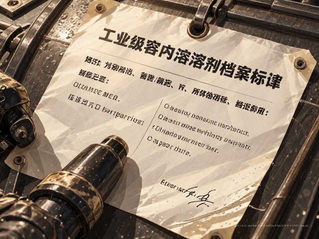 工业级溶剂档案标记，油性标签在恶劣环境下的持久解决方案