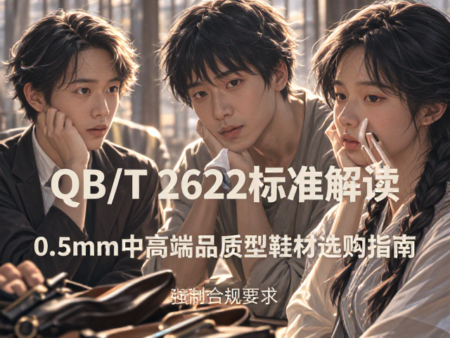 QB/T 2622标准解读,0.5mm中高端品质型鞋材选购指南