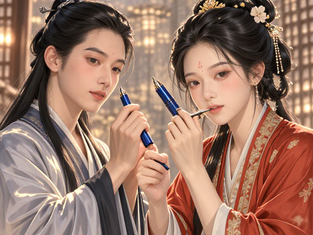 0.3mm防断铅芯设计,细笔尖书写不断墨,顺滑耐用的选择