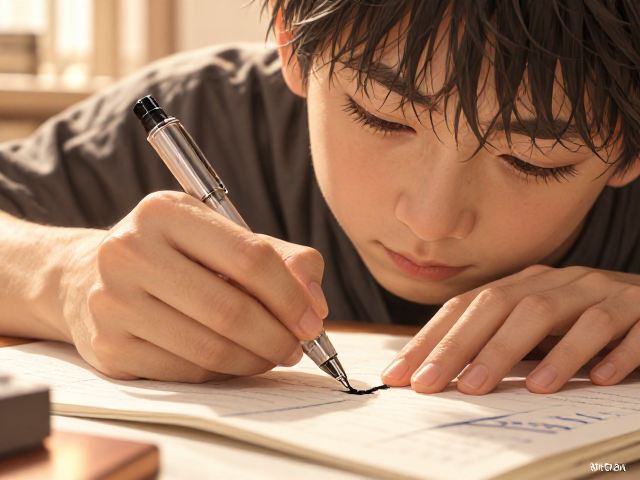 0.28mm中性笔学生作业频繁断墨?5招解决,书写顺滑不卡纸