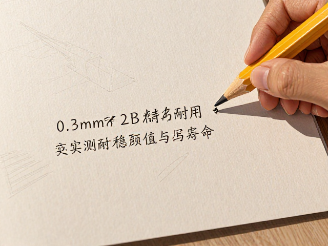 0.3mm 2B铅笔芯有多耐用?实测揭秘高颜值与书写寿命