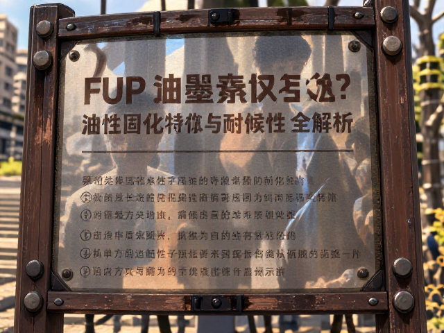 户外标识UV油墨怎么选?油性固化特性与耐候性全解析