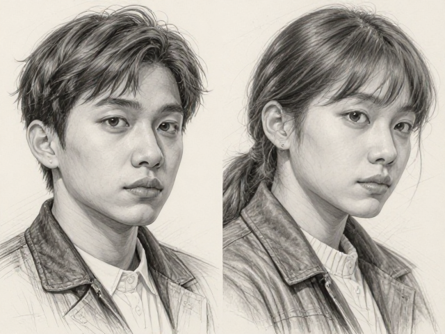 0.3mm铅笔素描灰度，日常书写笔尖下的细腻质感与创作指南