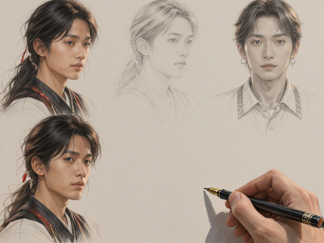 0.3mm铅笔素描灰度，日常书写笔尖下的细腻质感与创作指南