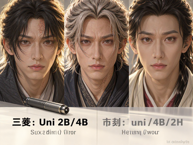 三菱Uni 2B/4B怎么选?精细书写测评与2H硬笔推荐