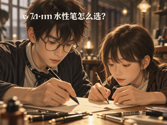 67mm水性笔怎么选?可替换笔芯设计,书写顺滑更耐用