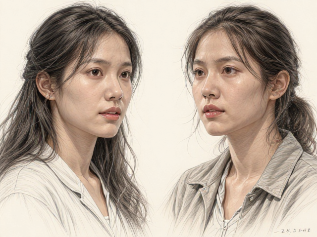 2H与2B-4B铅笔素描绘画创作指南，平衡光影与细节的最佳实践