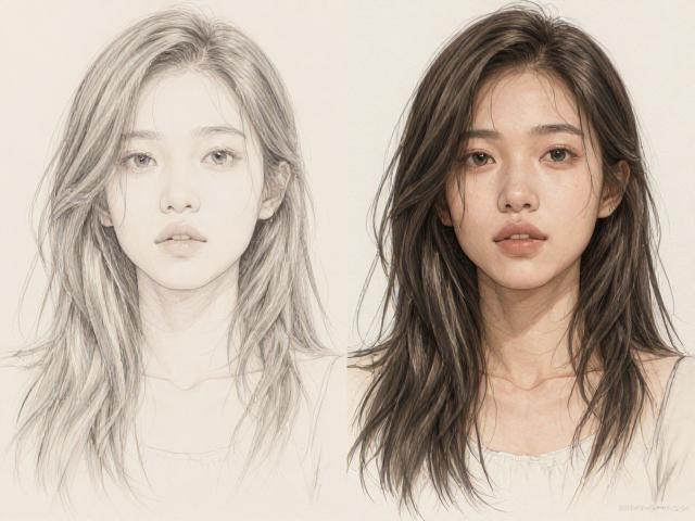 2H素描绘画创作，HB均衡适中笔触技法详解与实战指南