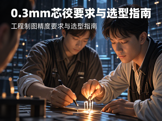 0.3mm芯径怎么选?工程制图精度要求与选型指南