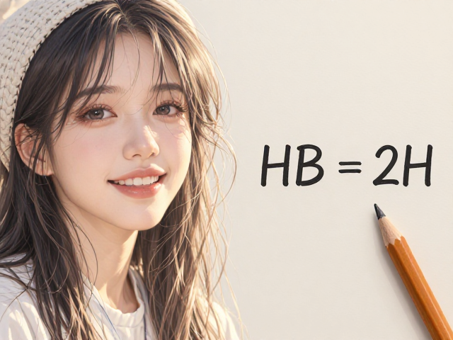 2H铅笔怎么选？HB与2H区别，光滑纸配H类防洇墨，书写顺滑不晕染