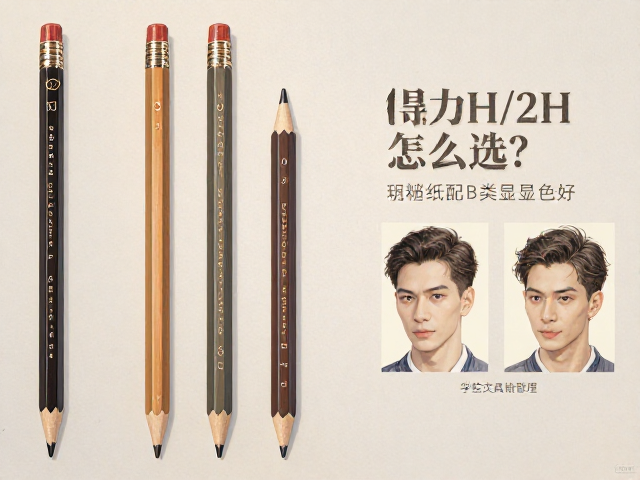得力H/2H铅笔怎么选?粗糙纸配B类显色好,学生文具避坑指南