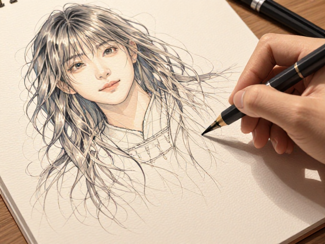 考试涂卡也能玩出水彩线稿？涂鸦随意创作，解锁艺术新玩法