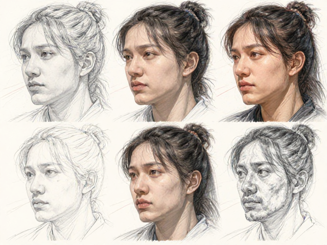 素描明暗塑造技巧，考试涂卡与设计方案标注的高效指南