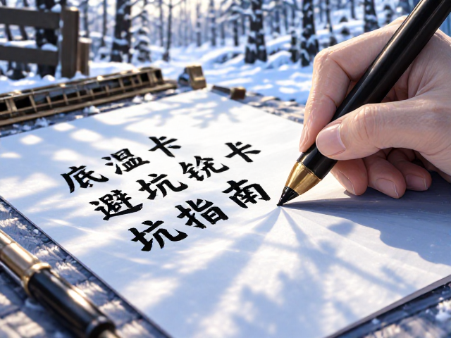 低温户外书写遇冷墨？书法运笔涂卡避坑指南